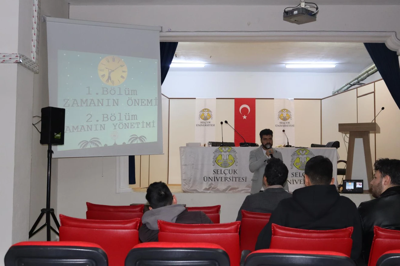 Güneysınır Meslek Yüksekokulu’nda Zaman Yönetimi Programı Düzenlendi